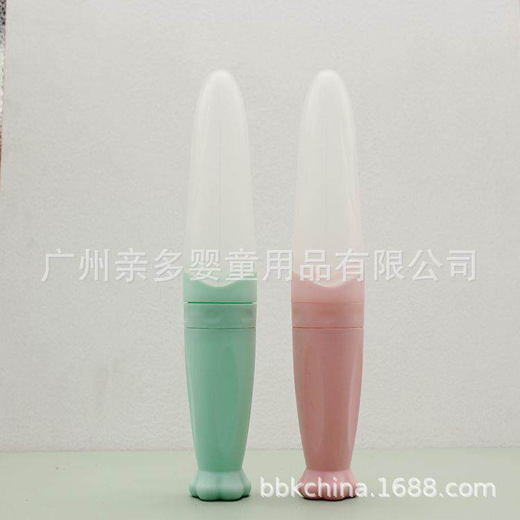 90ml挤压式米糊喂食器米糊奶瓶婴儿米糊勺硅胶辅食餐具宝宝米糊瓶