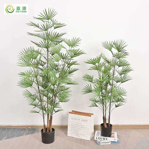仿真绿植金山棕蒲葵大型落地盆栽植物假树客厅装饰橱窗摆件金山棕