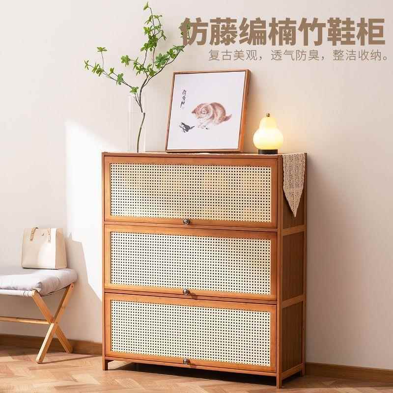 环保鞋架家用门口大容量室内简易防尘宿舍出租屋用收纳省空间鞋柜
