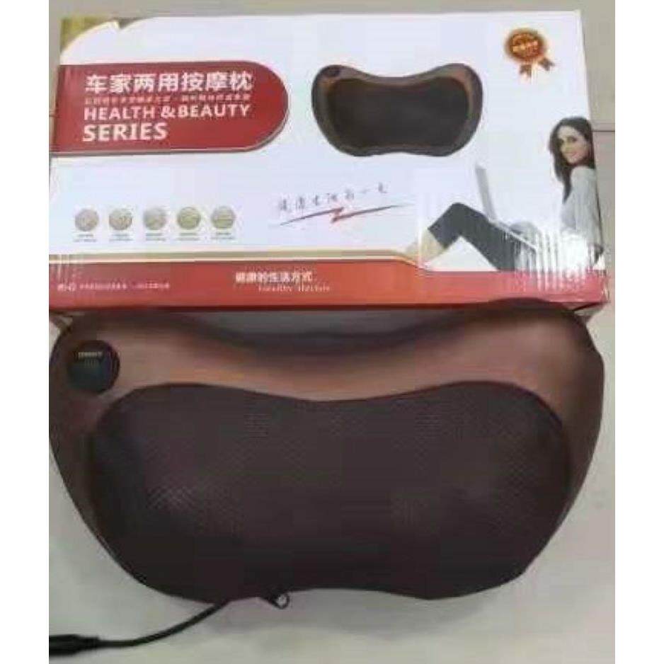 正品彤静音加热红光按枕披揉捏肩颈椎椎全身按摩乐仪车载腰家用按