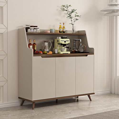 茶水柜置物柜家用靠墙边柜客厅立柜收纳架小柜子储物柜矮柜餐边柜