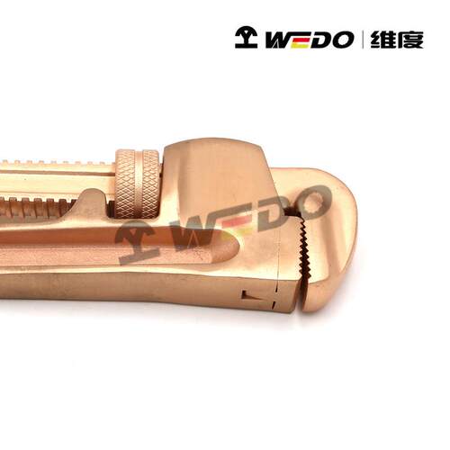 WEDO维度防爆无火花工具 铍青铜防爆管钳子 美式管钳子 BE131