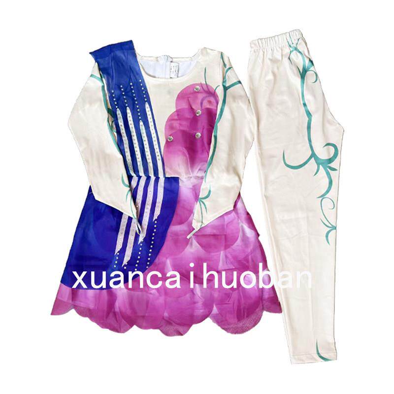 高档晓春飞蝶舞蹈演出服童彩儿蝶飞表演服碟装梦飞幼舞儿群舞表演