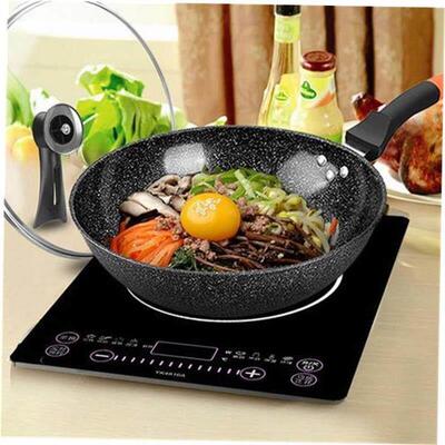 non-stick frying pan induction cooker cooking pot不粘平底锅