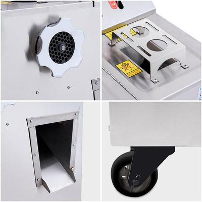 绞切用NVP两立式全自动不锈钢切片切丝切丁机绞机碎肉肉灌肠机