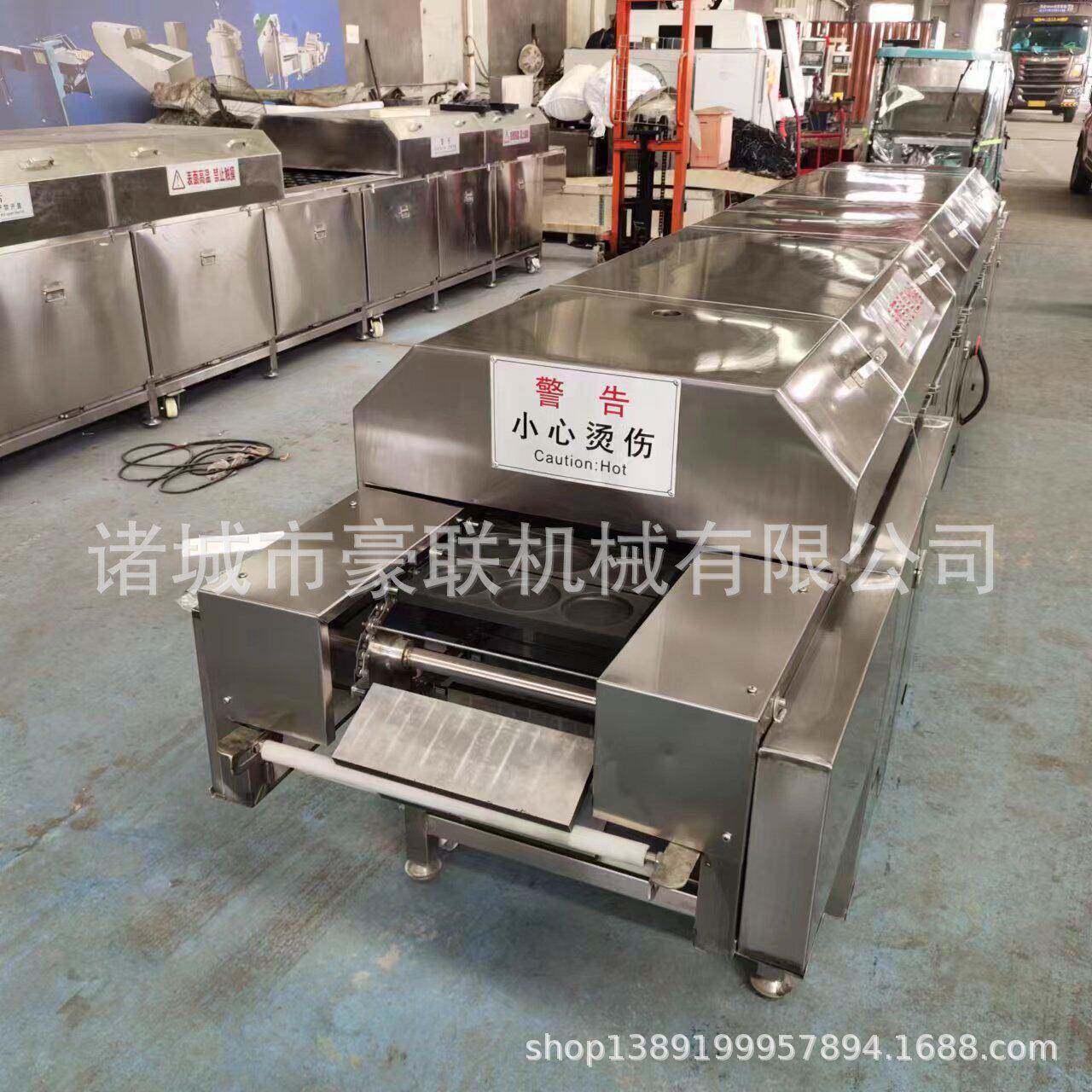 商用煎荷包蛋设备 连续式煎蛋机 荷包蛋设备源头厂家 按需定制