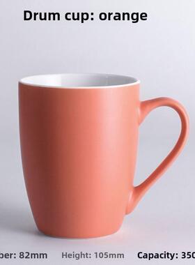 milk tea glass ceramic coffee mug  cute cartoon spoon 杯