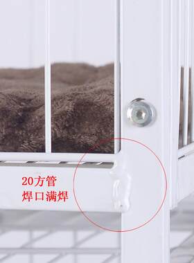 厂家直销两米一带隔断三层繁殖猫咪笼子种鸽配对笼狗笼猫舍繁育笼