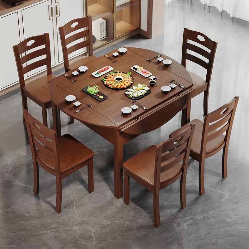 折叠麻桌机麻将机全自动家用实木麻将桌餐桌两用餐麻一体旋翼机