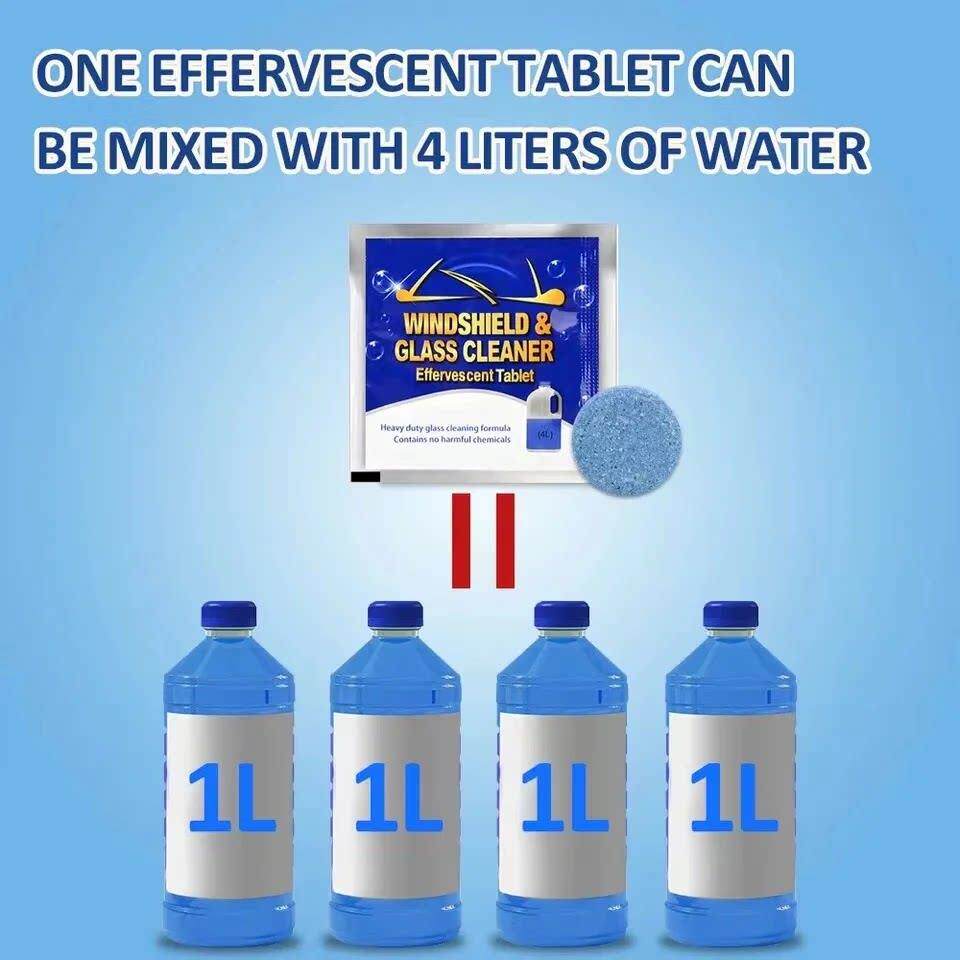 Car Windshield Glass Solid Cleaner Windscreen Wiper Efferves