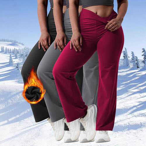 Back waist pocket pants plus size women's high waist