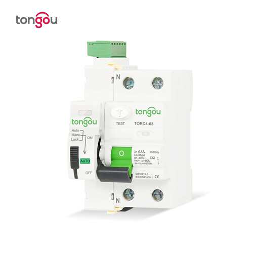 AC型漏电保护断路器自动重合闸漏电重合闸断路器2P 230V 6KA 63A