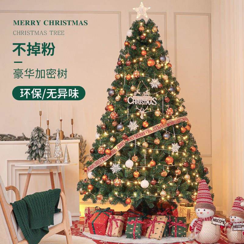 德国圣诞树客厅家用网红diy新款大型ins风高级感圣诞节装饰耶诞树