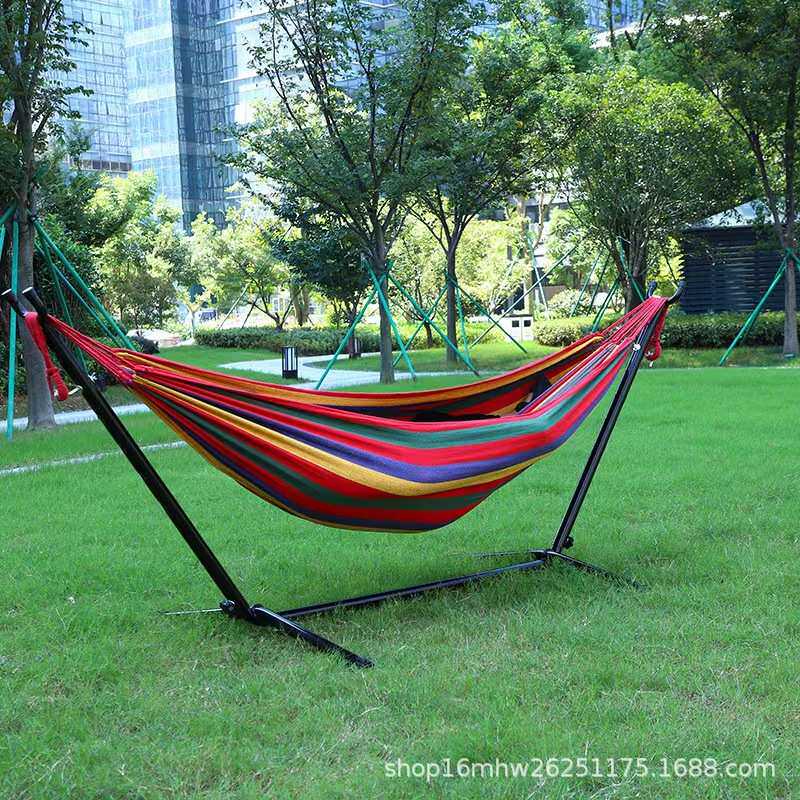 户外野外露营吊床带支架家用室内室外可拆卸折叠帆布秋千架子便携,户外/登山/野营/旅行用品,吊床,淘宝优惠券,粉丝福利购,淘宝优惠卷