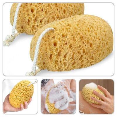 2 Pcs Bath Scrubbers Sponge Men Body Wash Tool Mens Shower