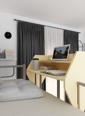 床侧脑桌上小桌电子宿舍电脑桌床上电脑人OXE桌悬空桌铺懒书桌