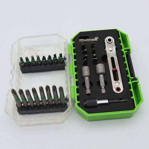 跨境M35英制麻花钻多刃尖套装14PCS1/16-1/2,13PCS1/16-1/4