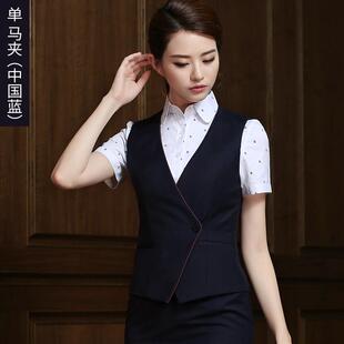 正品厦航空姐女制服高端职业套装作前台置业物业酒店工服珠宝店工