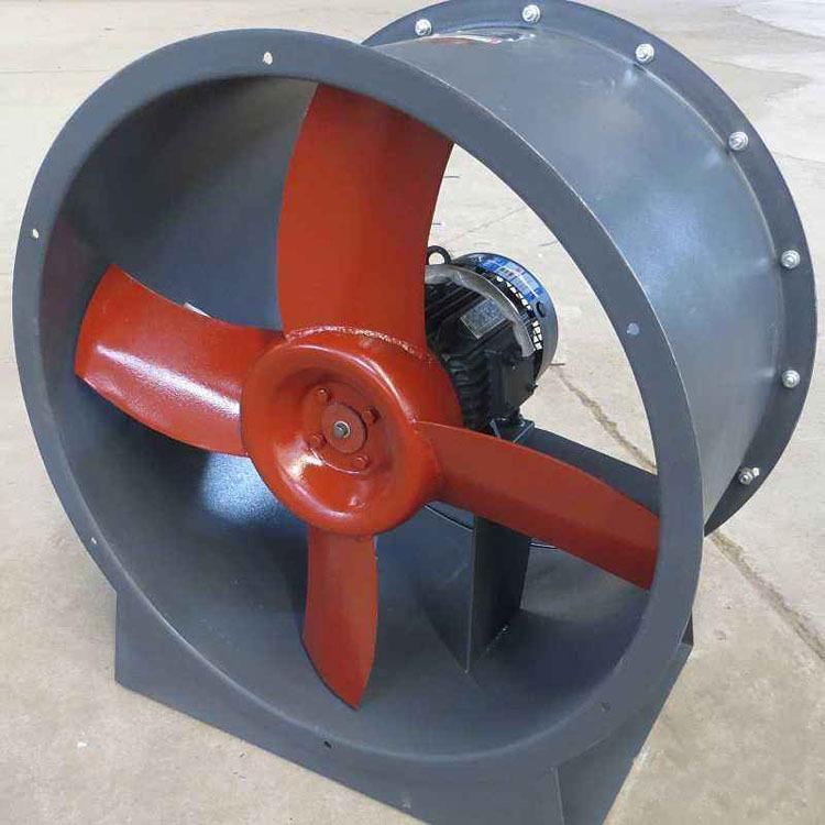 周鼓T35-11轴流风机低噪声大风量管道轴流排风机用于建筑工程