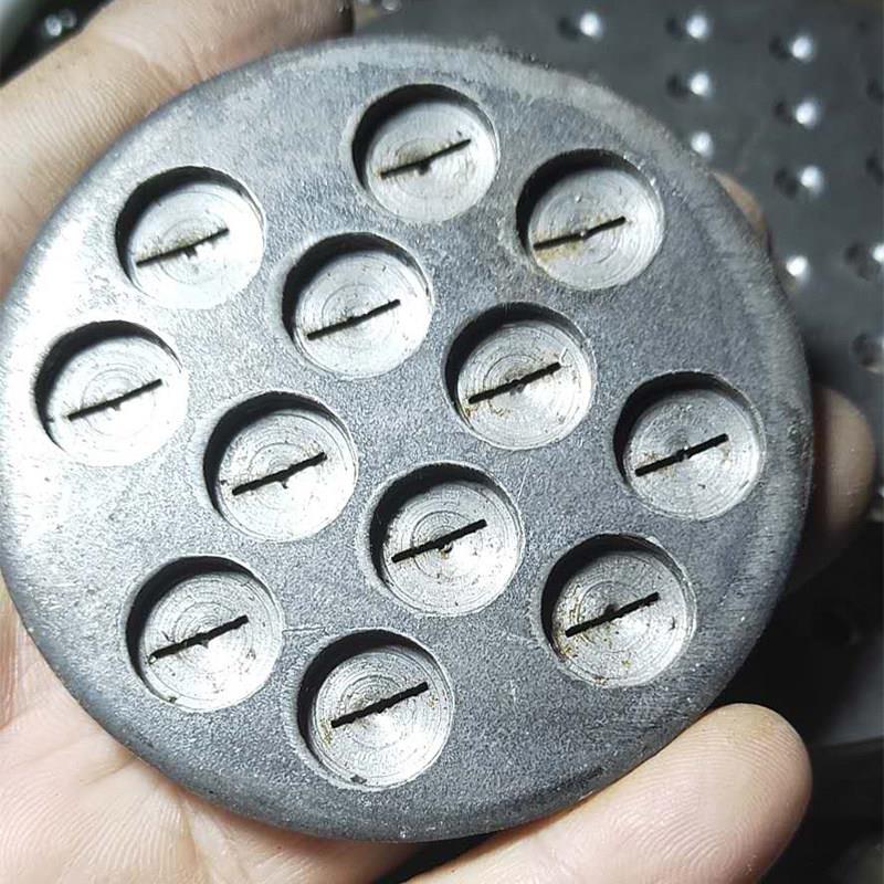 麻辣条机器自熟家用牛筋面机器配件模具刀片60/100型扳手实心辣棒