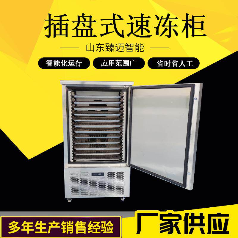 山东柜式速冻机液氮速冻隧道商用急冻水饺子包子肉类速冻柜低温