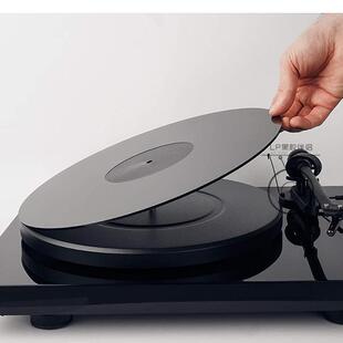 会发光12寸亚克力黑胶唱片垫唱盘垫荧光黑胶LP唱机垫唱盘通用款