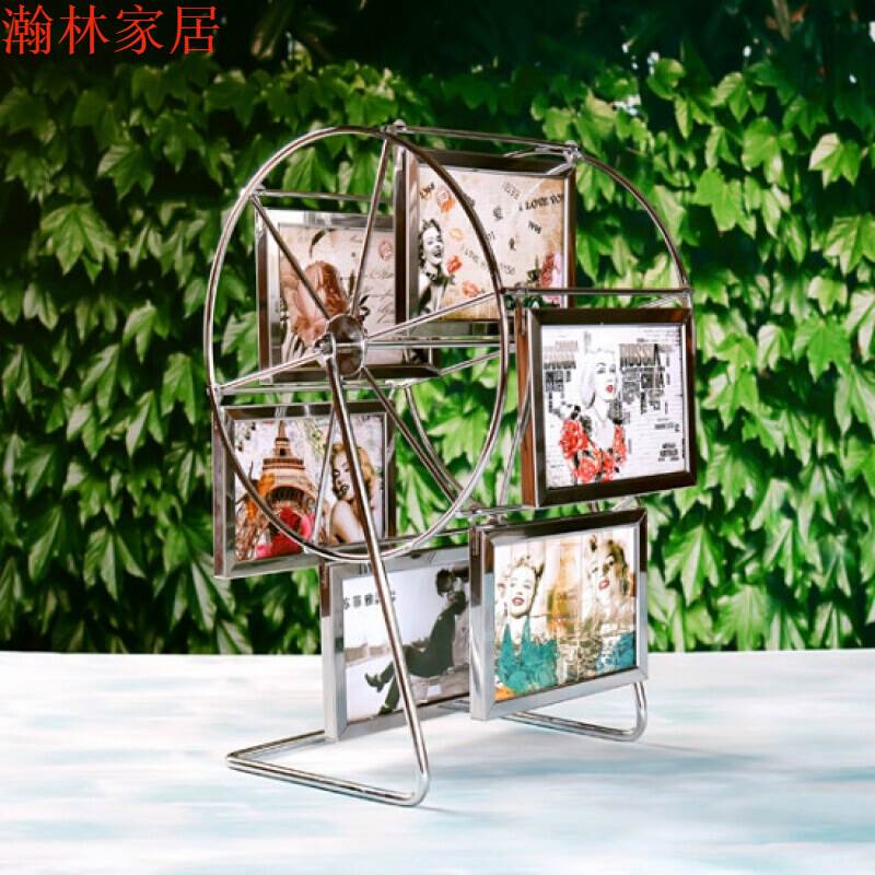 5寸6寸金属旋转风车摩天轮相框影楼用摩天轮相架摆台创意生日礼物在类目 家居饰品, 相框/画框中 - 来自Buy2taobao.com提供专业的淘宝代购服务