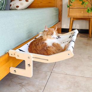 四季 猫咪猫通用吊床床猫猫冬季 宠物窝保暖窗户晒太阳挂床床边床边
