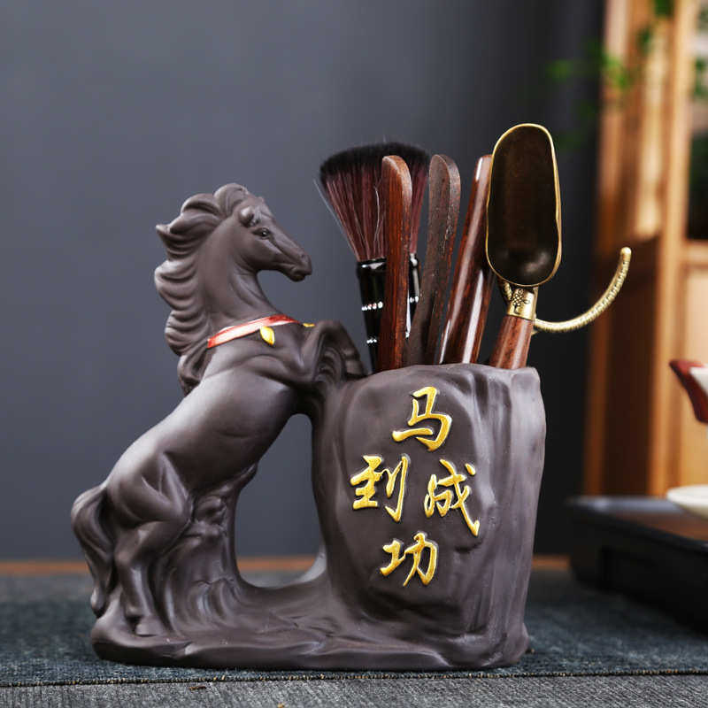 茶道六君子茶具配件黑檀木紫砂马到成功配件大全泡茶工具茶针夹勺,餐饮具,茶具礼盒,淘宝优惠券,粉丝福利购,淘宝优惠卷