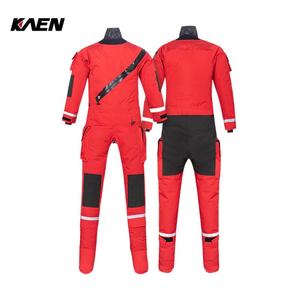 厂家直发干式救援服防水耐寒连体干式消防救援服水域救援防护服