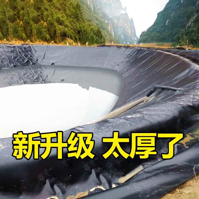 水池鱼池专用防水布帆布水产黑养殖塑料布鱼塘防渗膜蓄水池油布