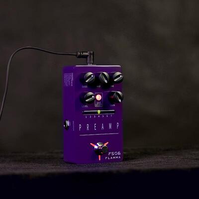 FLAMMA电吉他FS06单踩钉数字前级循环模拟单块效果器