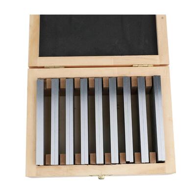高精度 0.01mm9对公制平行铁18件套平行垫块100x4x10-42虎钳平行