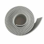 白色聚氨酯115mtd14m8m供应 带同步5500 口 pu5m14mt10 同步带开