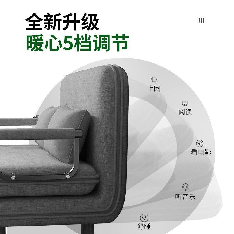 折叠现代简约户发两用小型家用客厅简易多功能懒人沙沙发午休床