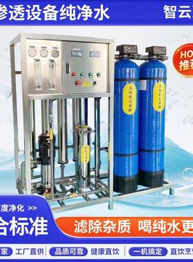反渗透纯净水设备全自动净化水厂家 纯水机 工业净水机 运转灵活