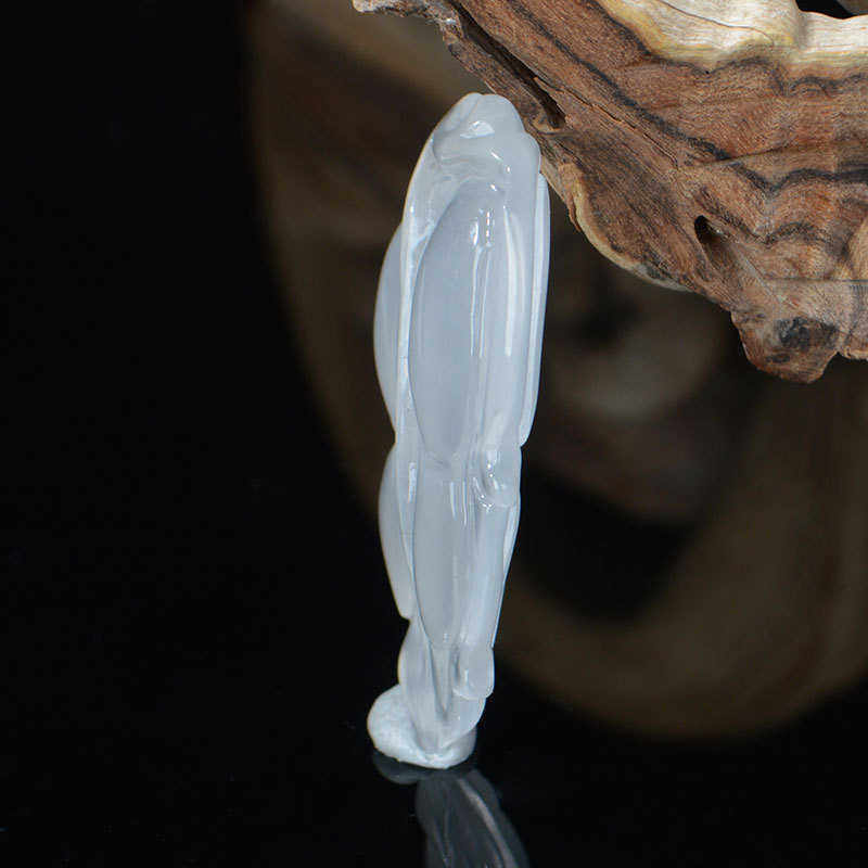 金丝玉吊坠手工雕玉石雕刻宝石光金枝玉叶挂件金丝玉挂件