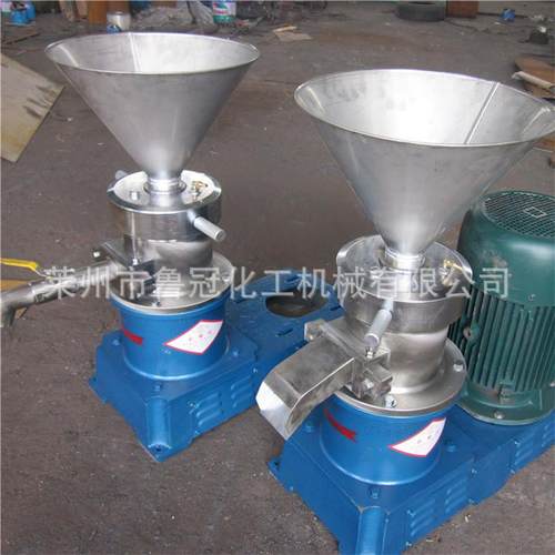 定制食品胶体磨不锈钢食品研磨机花生酱研磨机辣椒酱研磨机