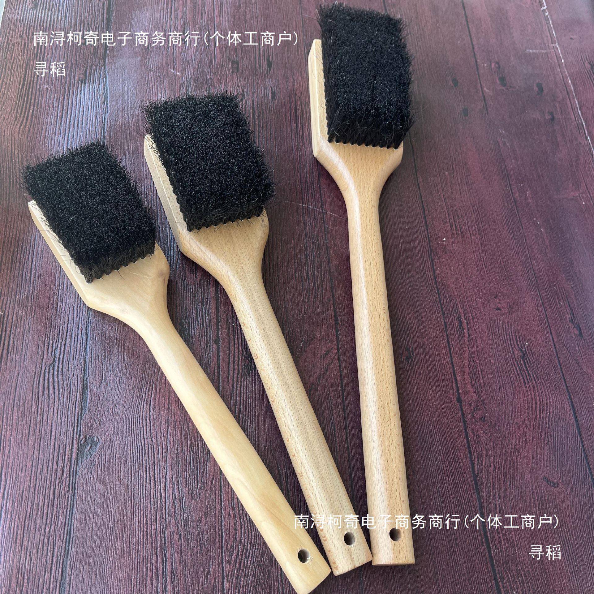林拓片打刷西安碑拓用打工刷具猪鬃打VHL刷托碑片打刷拓片猪鬃刷