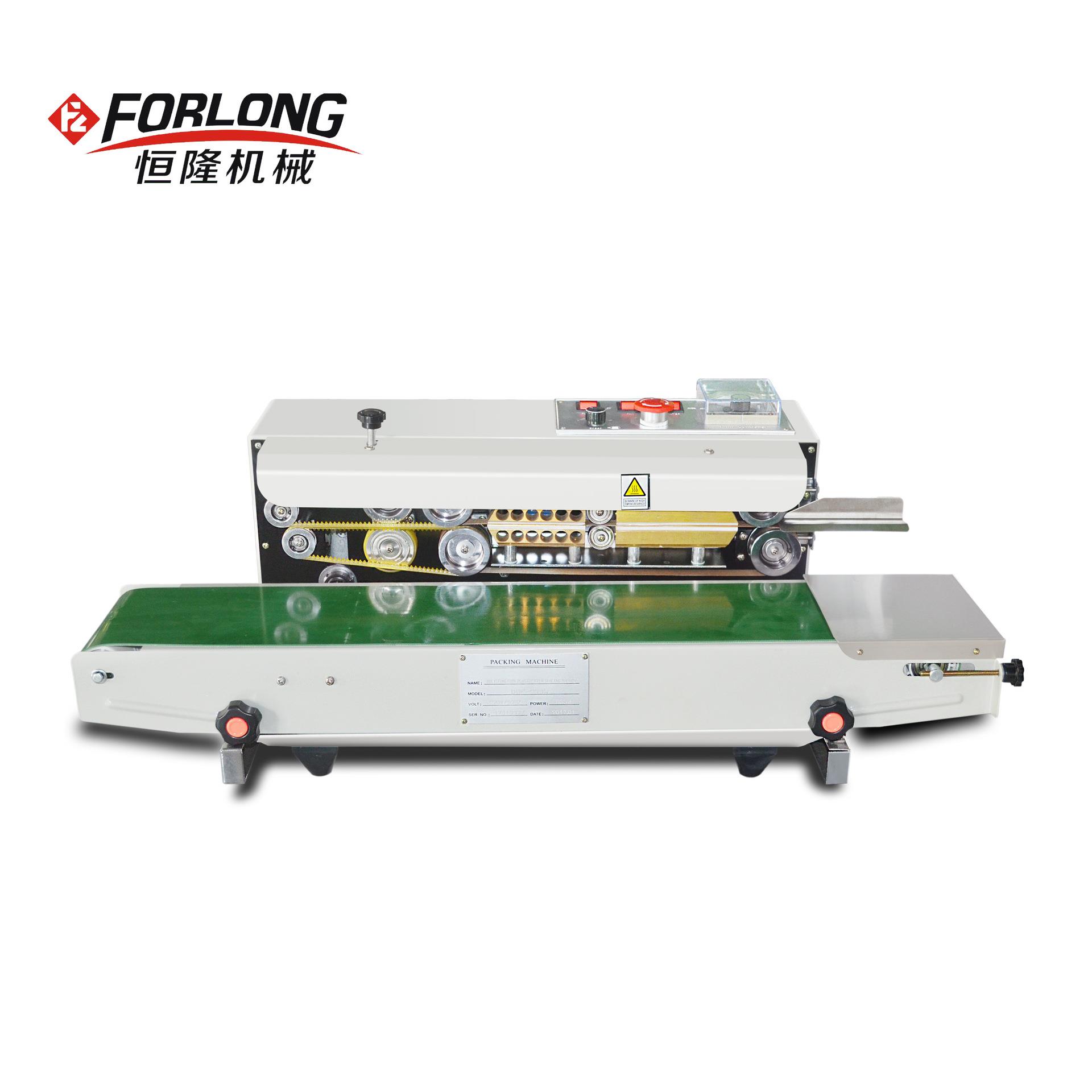 FR-770塑料薄膜袋连续式封口机塑料袋牛皮纸袋铝箔袋自动封口机
