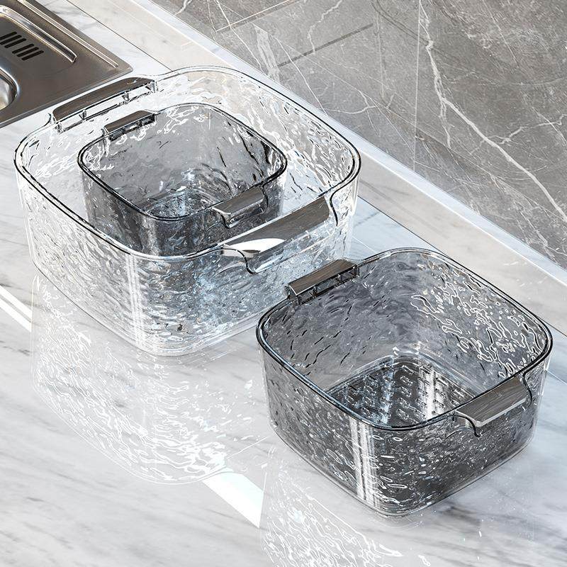 新款客厅洗菜菜篮子家用淘洗双层塑料沥水滤盆厨房水果盘菜篓篮水,餐饮具,洗菜盆/沥水篮/漏水筛,淘宝优惠券,粉丝福利购,淘宝优惠卷