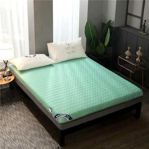 新款加厚针织双面透气床垫学生宿舍单人床垫床上用品厂家批发走量