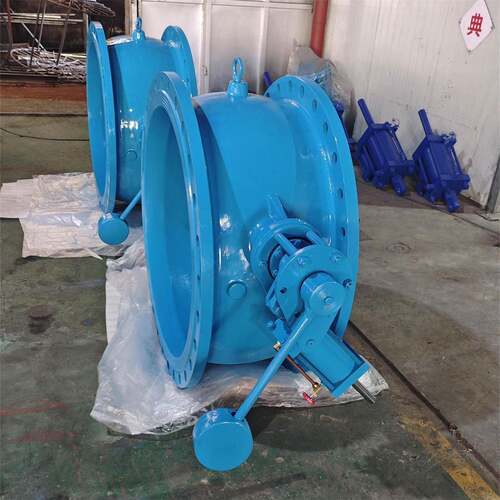 HH47X蝶式缓冲止回阀碳钢不锈钢材质法兰连接软密封标准GB/T13927