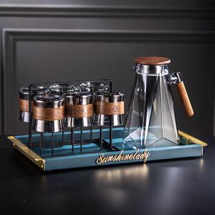 轻奢水壶水具套装 家用客厅茶具现代简约成套杯子茶壶高颜值待新品