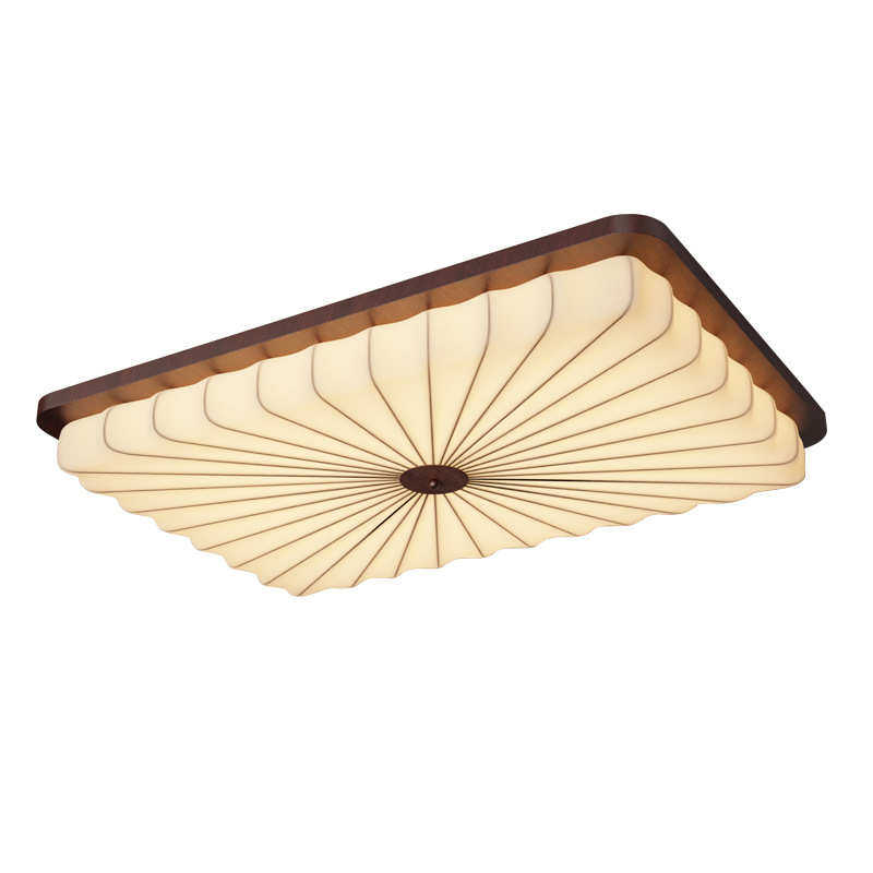 黑胡桃色卧室灯法式设计感 led书房主卧中古风布罩全屋套餐吸顶灯,家装灯饰光源,智能吸顶灯,淘宝优惠券,粉丝福利购,淘宝优惠卷