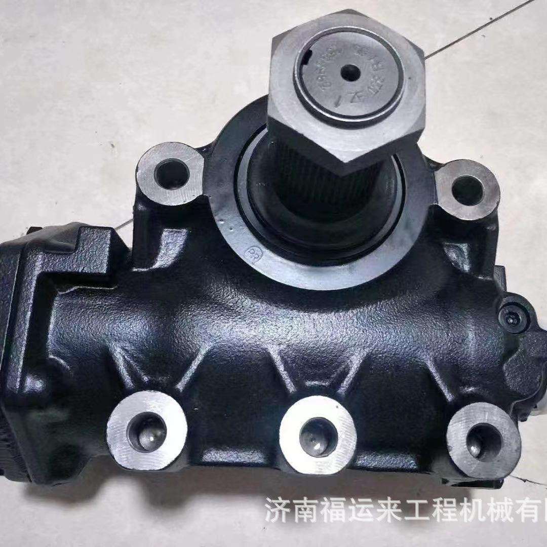 青岛解放龙V方向机转向器JH6动力转向器重汽8198上下油口方向机