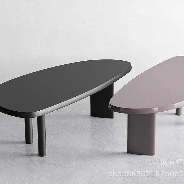 轻奢创意设计师办公桌极简全实木书桌时尚会议桌个性电脑桌工作台