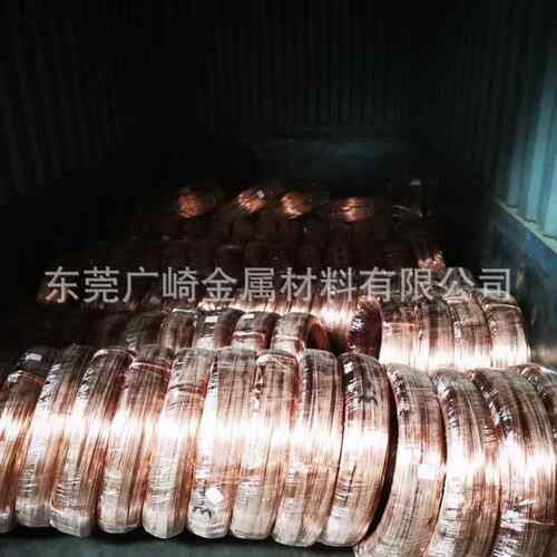 东莞C5191磷铜片硬料扁铜线1.5*5 1.0*5 2*6冲压件C5210磷青铜线