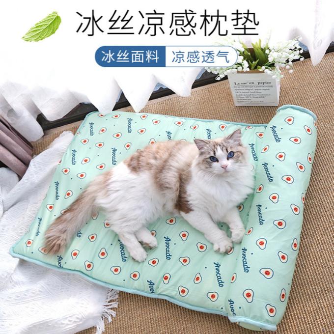 猫咪狗狗凉席睡觉降温猫狗垫子
