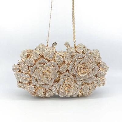 Amiqi Mermaid Ladies Party Hold Bag Diamond Bright Solid Pat